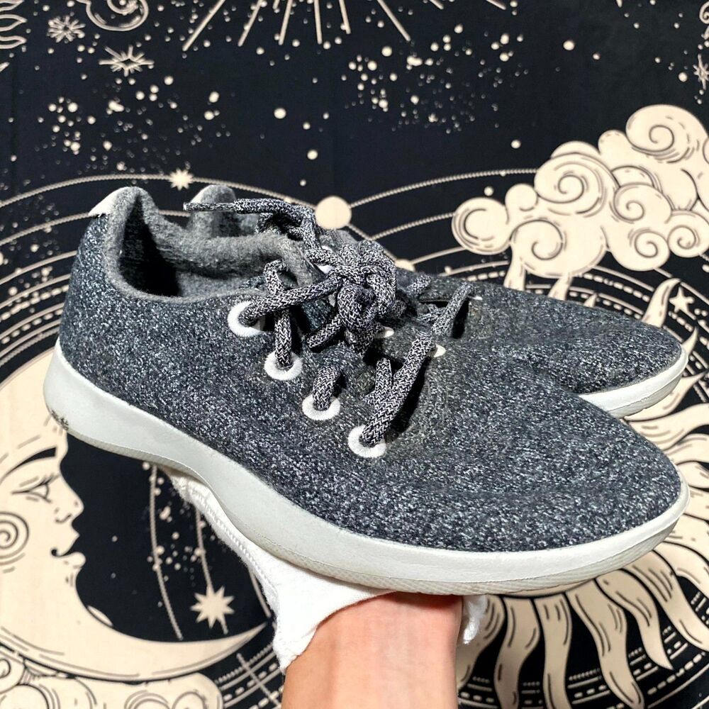 Allbirds Wool Runners Athletic Sneaker Women's 7 Gray Running Jogging Gym Sports